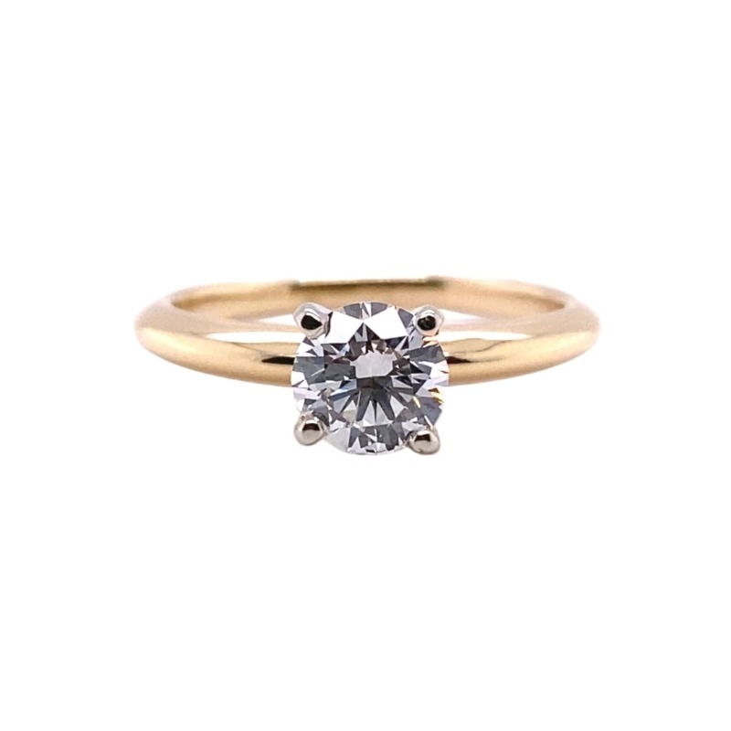 Cartier Solitaire 1895 Solitaire Diamond Engagement Ring In 18k Yellow Gold  - Brilliance Jewels